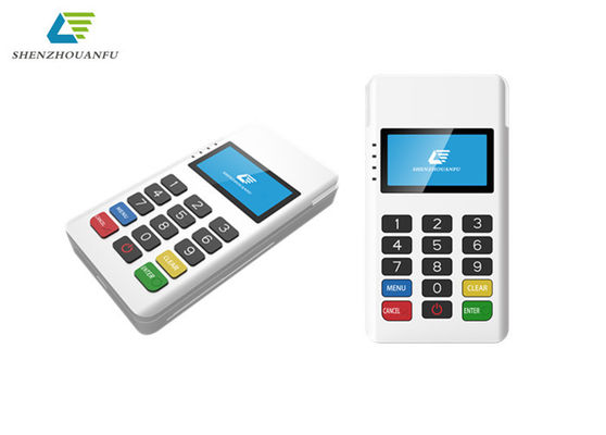 Intelligente bargeldlose tragbare POS-Geräte MPOS Swipe mit PIN-Pad-Signatur