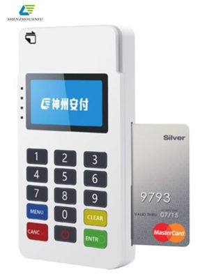 Weißer Zusammenhang-Hand-Android-Anschluss Soem mit Positions-Software