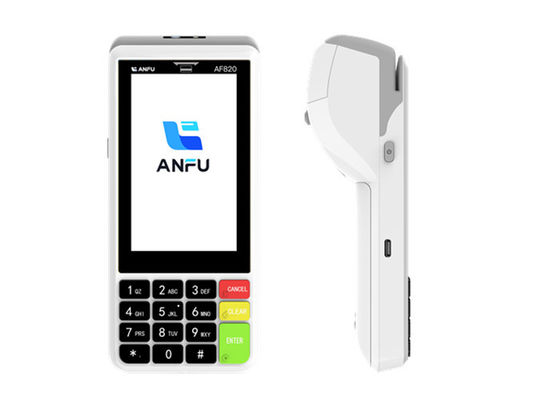 BT Wireless POS Terminal Scan 1D 2D QR Barcode Scanner mit NFC und 58mm Drucker alles in einem