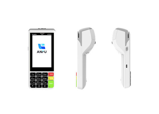 ANFU Smart Android Handheld POS Terminal mit Barcode Scanner EMV PCI zertifiziert