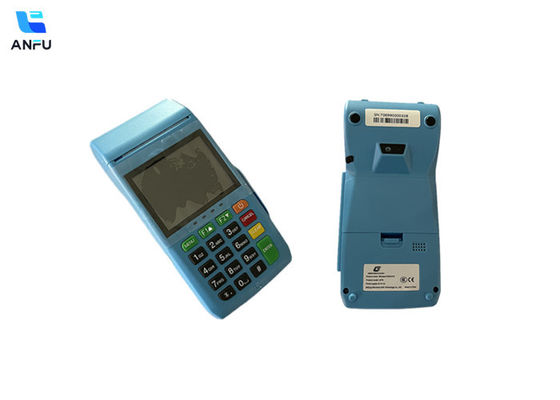Multifunktionaler mobiler Pos Barcode Scanner Handheld Linux eingebauter Papierthermischer Drucker