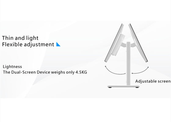 Android Touch Dual-Screen POS-System Besuchermanagementsystem